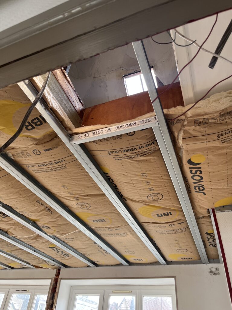 Isolation plafond — VG2A Dieppe