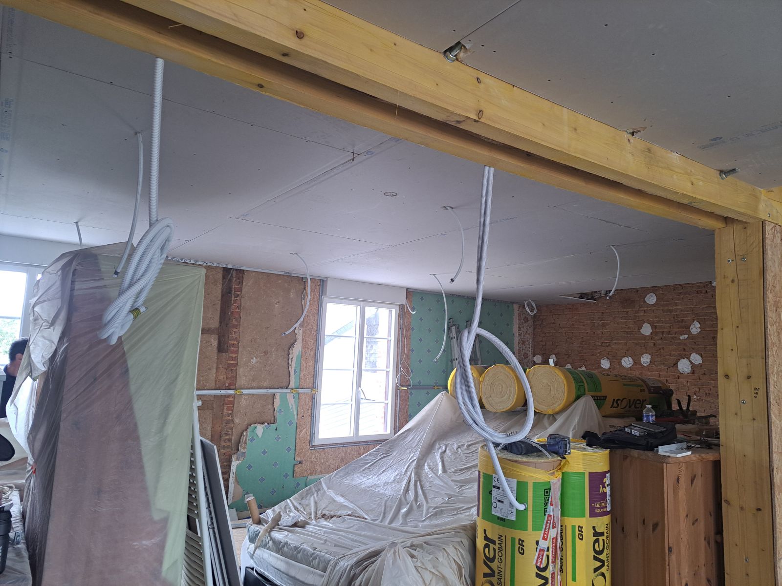 Travaux en cours rénovation maison PMR - VG2A Dieppe