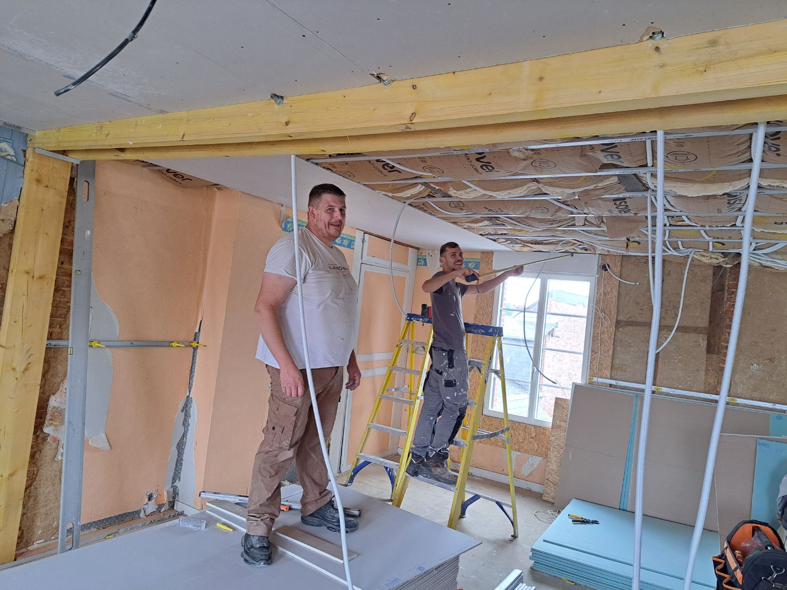 Travaux en cours rénovation maison PMR - VG2A Dieppe