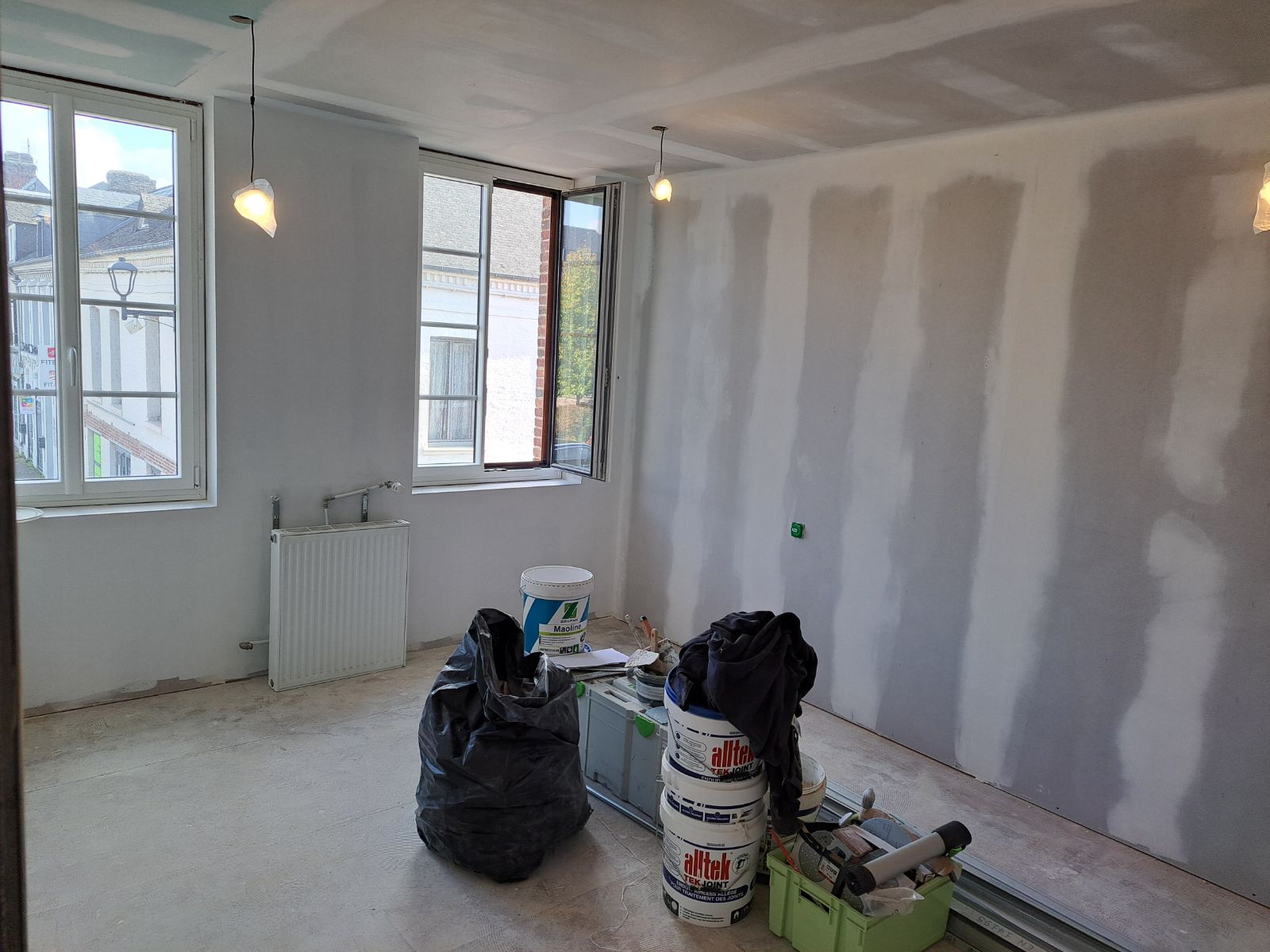 Travaux en cours rénovation maison PMR - VG2A Dieppe