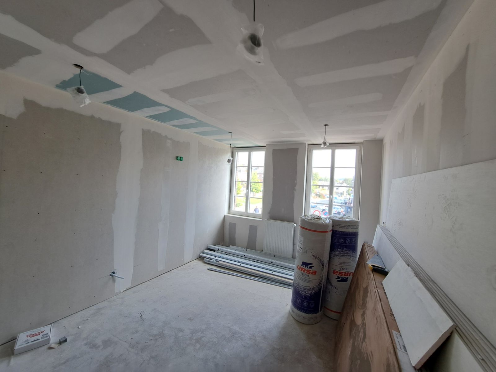 Maison PMR — Pendant travaux
